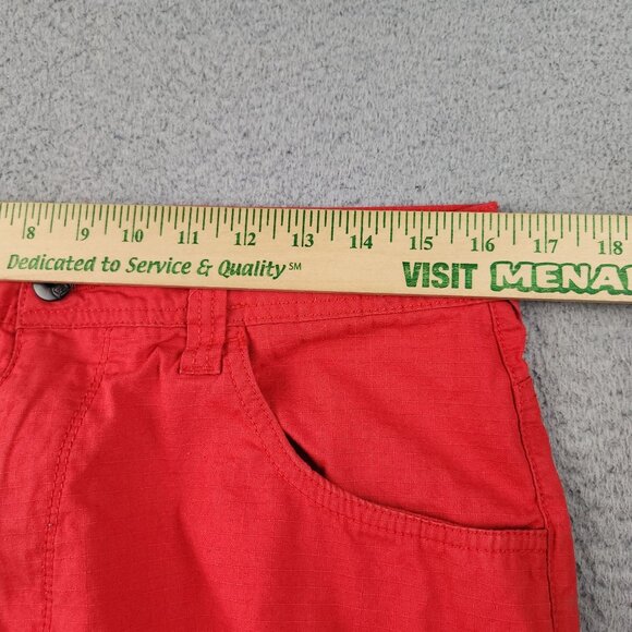 Vintage Enyce Shorts Mens Sz 32 Red Y2K Cargo Baggy Ripstop Hip Hop Loose Baggy - Picture 4 of 10